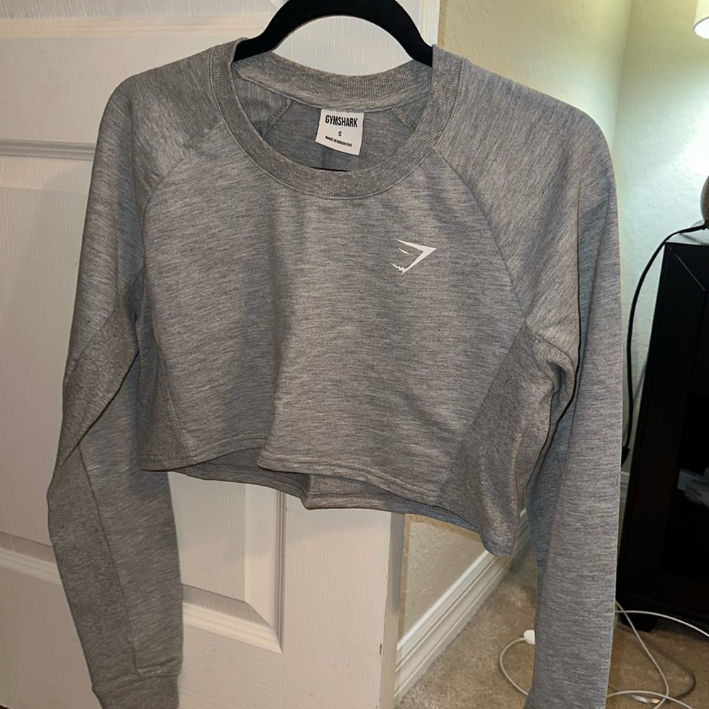 Gymshark crop sweatshirt